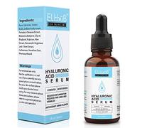 Siero Viso all’Acido Ialuronico per Viso e Occhi - Siero per il Viso di Lunga Durata, Illuminante, Antirughe e Antietà, Riduce l'aspetto di Secchezza, Linee Sottili 30ml