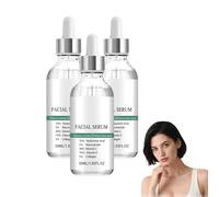 Siero viso alla vitamina C 5 in 1 - Siero alla vitamina C per il viso - Lozione anti-età e illuminante per macchie scure, con collagene e niacinamide per rassodare e ridurre le rughe (3 bottiglie)