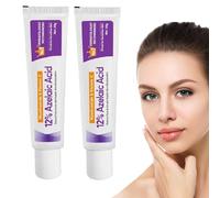 Siero Viso All'acido Azelaico al 12%, 2 Confezioni Rapido Alleviare la Crema De-ll'acnes di Rosacea, Lenisce L'idraizzatore De-ll'acido Ialuronico, per la Cura dei Pori e Scolorimento della Pelle, 40g