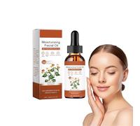 Siero viso all'olio di crescione - Rassodante e tonificante anti-età per donne e uomini, schiarisce visibilmente le macchie scure e riduce l'opacità, per tutti i tipi di pelle, 60ml (1 bottiglia)