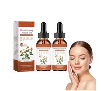 Siero viso all'olio di crescione - Rassodante e tonificante anti-età per donne e uomini, schiarisce visibilmente le macchie scure e riduce l'opacità, per tutti i tipi di pelle, 60ml (2 bottiglie)