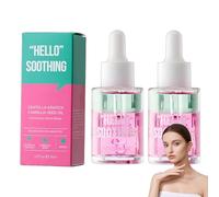 Siero viso stratificabile, 2 in 1, 2 combinazioni di principi attivi, cura intensiva per esigenze individuali della pelle (2 x 30 ml, Centella/Camellia)