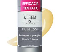 Siero Viso Vitamina C 20% con Acido Ialuronico Vitamina E e Aloe Vera Anti