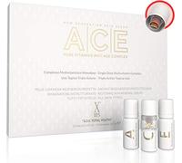 SIERO Viso | X115® ACE | VITAMINE PURE Mono-Concentrate | Siero Vitamina C + Siero Vitamina A - Retinolo + Siero Vitamina E ANTIRUGHE - Antimacchie | Illuminante