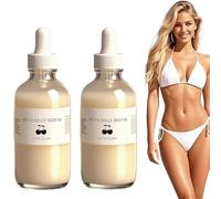 Sieros True Belly, Olio Rassodante E Idratante Per Il Ventre, Olio Form Flex, Nutrimento E Sostegno All'elasticità Della Pelle, Riduzione Delle Smagliature, Adatto Per Uomini E Donne (2pcs)