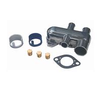 Sierra 18-1989 Mercruiser Termostato Alloggiamento V6/V8 Acciaio Inox 87290A4