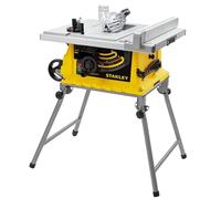 Sierra de Mesa 1.800W Ø254mm, velocidad 4.800 rpm, cap. máxima de corte 90°= 80mm y 45°= 50mm, extensión de la guía 660mm, peso 28.8Kg. sistema de extracción de polvo.