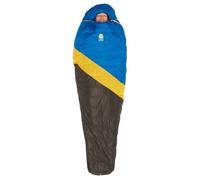 Sacco a pelo sierra design nitro 800f 35 gradi blu giallo