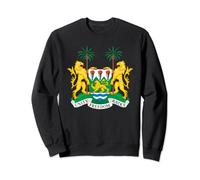 Sierra Leone T-shirt Stemma Tee Bandiera souvenir Freetown Felpa
