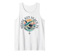 Siesta Key Beach FL - Design a Forma di squalo Canotta