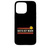 Siesta Key Beach Retro Vintage Tramonto Style Design Custodia per iPhone 15 Pro Max