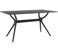 Siesta Tavolo Fisso Hi-Tech Air Table 140 art. 705 con struttura in plastica e piano in laminato compatto HPL da 140x80 cm