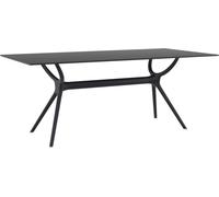 Siesta Tavolo Fisso Hi-Tech Air Table 180 art. 715 con struttura in plastica e piano in laminato compatto HPL da 180x90 cm