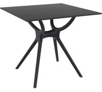 Siesta Tavolo Fisso Hi-Tech Air Table 80 art. 700 con struttura in plastica e piano in laminato compatto HPL da 80x80 cm