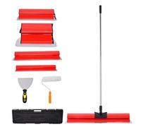 Siet Area Spatola, Set Di Strumenti Di Riempimento Con Impugnatura In Alluminio Regolabile E Lama Di Sostituzione,spatola Superficiale Per Pareti E Soffitti Di Intonaco (20 Cm+40 Cm+60 Cm+100 Cm)