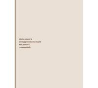 siete ancora ed oggi come sempre dei poveri comunisti: Minimalist Lined Notebook for Everyday Writing: Simple Beige Journal | 120 Pages Wide Ruled | ... Notebook for School, Work or Personal Use