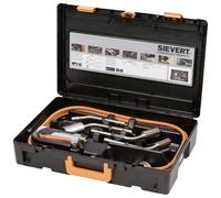 SIEVERT Set di 9 bruciatori termoretraibili Torch in metallo propano