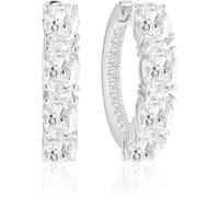 Sif Jakobs Jewellery 32025546 - Orecchini a cerchio da donna, in argento 925, misura unica, Argento sterling, Nessuna pietra preziosa