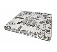 SIFA BOX PIZZA BIANCO 45X45H4.5 X50P C/STAMPA VINTAGE CH.OCCHIELLO
