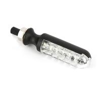 Sifam - Coppia di mini lampeggianti frecce a LED nere Moto scooter
