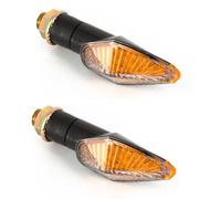 SIFAM COPPIA FRECCE LOSANGA VIPER LED UNIVERSALI OMOLOGATE MOTO NERO CLI7049