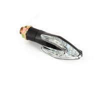 Sifam - Frecce Universali LED Omologate CE Nero/ Trasparente moto scooter