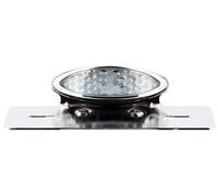 Sifam - Luce posteriore a LED ovale con supporto a piastra Moto scooter