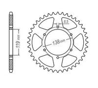 Sifam Pignone Posteriore Husaberg Fe 350 96-99 520