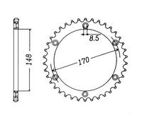 Sifam Pignone Posteriore Suzuki Ts 250 X 85-90 520
