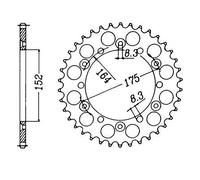 Sifam Pignone Posteriore Yamaha Yz 125 1985 520