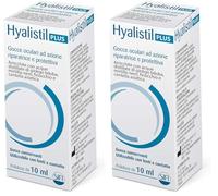 Sifi Gocce Oculari Riparatrici e Protettive Hyalistil Plus, Multicolore, 10 Millilitri (Confezione da 2)