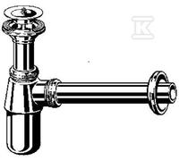 Sifone a bottiglia 5/4"x5/4" ottone cromato 102845