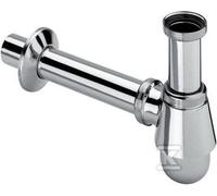 Sifone a bottiglia bidet 5/4"x5/4"x200 ottone/cromato 114619