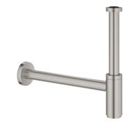 sifone a bottiglia Grohe 5/4 per lavabo, finitura supersteel - 28912DC0