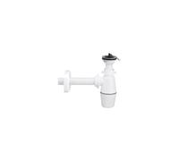 SIFONE A BOTTIGLIA PER LAVABO CON PILETTA 1"1/4 x 32