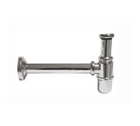 Sifone A Bottiglia Senza Piletta Con Canna Da Cm.25 Modello Lux - 1"1/4