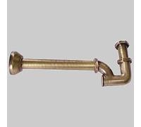 Sifone a Colonna con Rosone Bronzato 1¼ Made in Italy