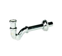 Sifone a esse ottone cromato s/piletta Misure: 11/4
