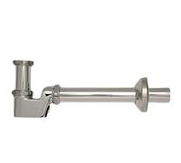 SIFONE a ESSE S cromato RIBASSATO sotto BIDET sospeso 1" 1/4