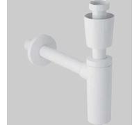 SIFONE A VISTA PER LAVABO - BIANCO Ø 40 x 1""1/4