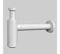 SIFONE A VISTA PER LAVABO BIANCO Ø 40 x 1'1/4 Pilette