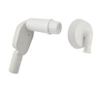 SIFONE AD INCASSO PER LAVATRICE O LAVASTOVIGLIE D 40 Bianco