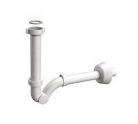 Sifone Ad S Da 1"1/4 Per Lavabo O Bidet In Abs Bianco Bonomini