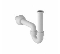 SIFONE AD "S" PER LAVABO BIANCO Diam. 40 mm - G. 1"1/4