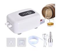 Sifone automatico - Pompa autoadescante da 12 cm, dispenser in ABS per uso alimentare, kit di trasferimento di liquidi elettrici a tenuta stagna con batteria da 1200 mAh, questo strumento portatile da