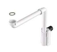Sifone Bonomini salvaspazio per lavabo e bidet 1 1/4 x D 32/40 mm 2500BB34B0