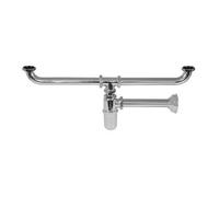 SIFONE BOTTIGLIA A DUE VIE SENZA PILETTE 1"1/4 Sifoni Pilette Ghidini