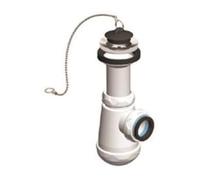 Sifone bottiglia ext. c/valvola lav-bidet