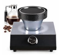 Sifone Coffee Burner 400W Stufa alogena regolabile | Avvio in 5 secondi, pannello microcristallino a 750°C e riscaldamento senza fiamma per caffettiere a sifone