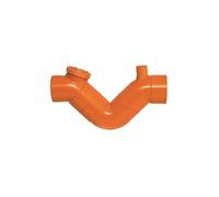 Sifone con sfiato in pvc (1 Tappo) - Diametro 110